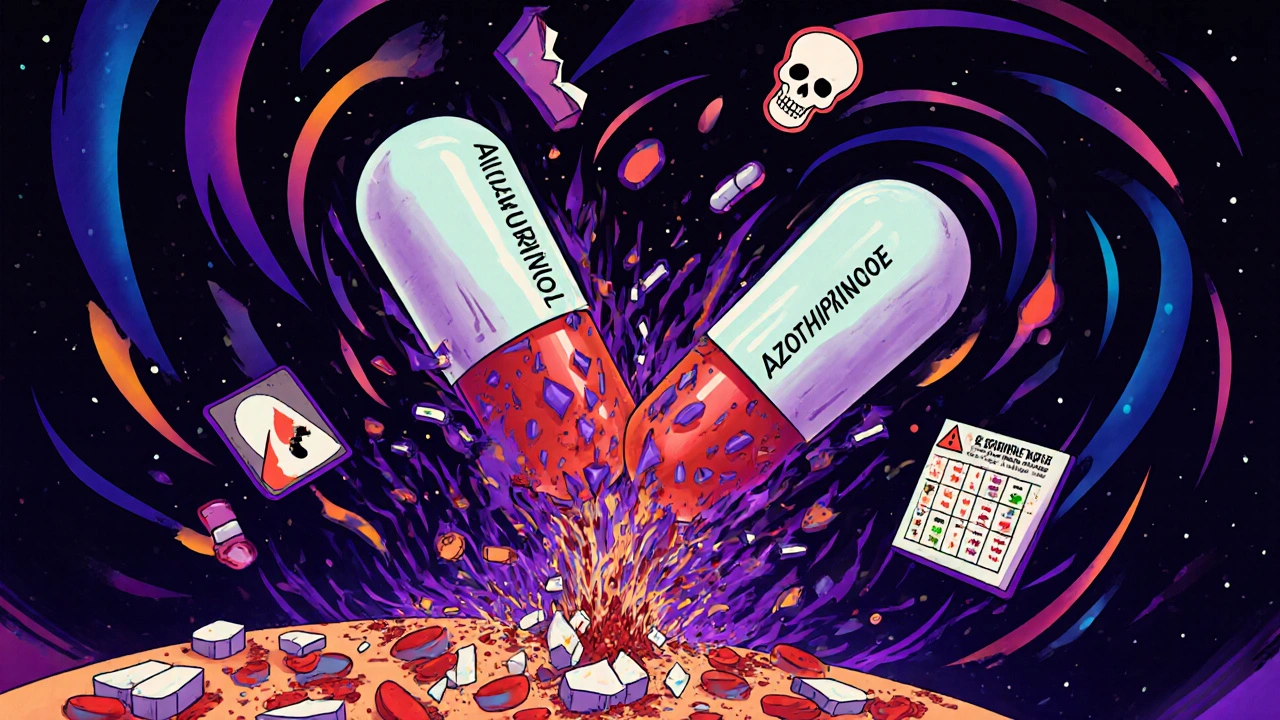 Gout Medications: Allopurinol and Azathioprine Interaction Risks