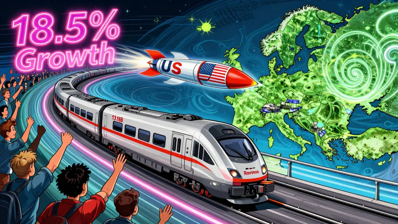 Global race: Europe's train leads biosimilar market, U.S. rocket accelerates with patent cliffs and Medicare fuel.