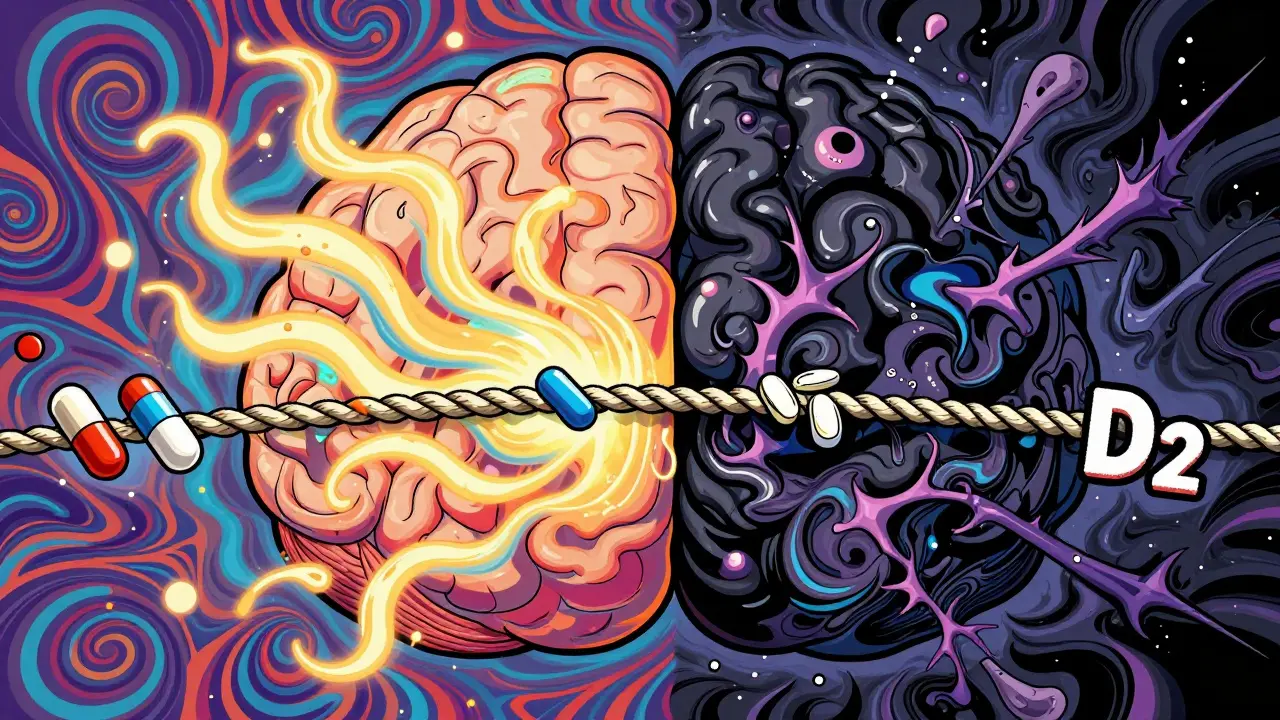 Levodopa and Antipsychotics: How Opposing Dopamine Effects Worsen Symptoms