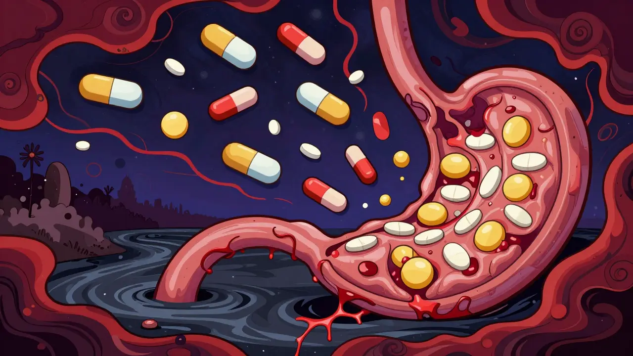 NSAID Overdose: How Gastrointestinal Bleeding Happens and What to Do