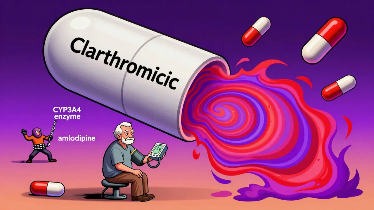 Clarithromycin and Calcium Channel Blockers: The Hidden Hypotension Risk