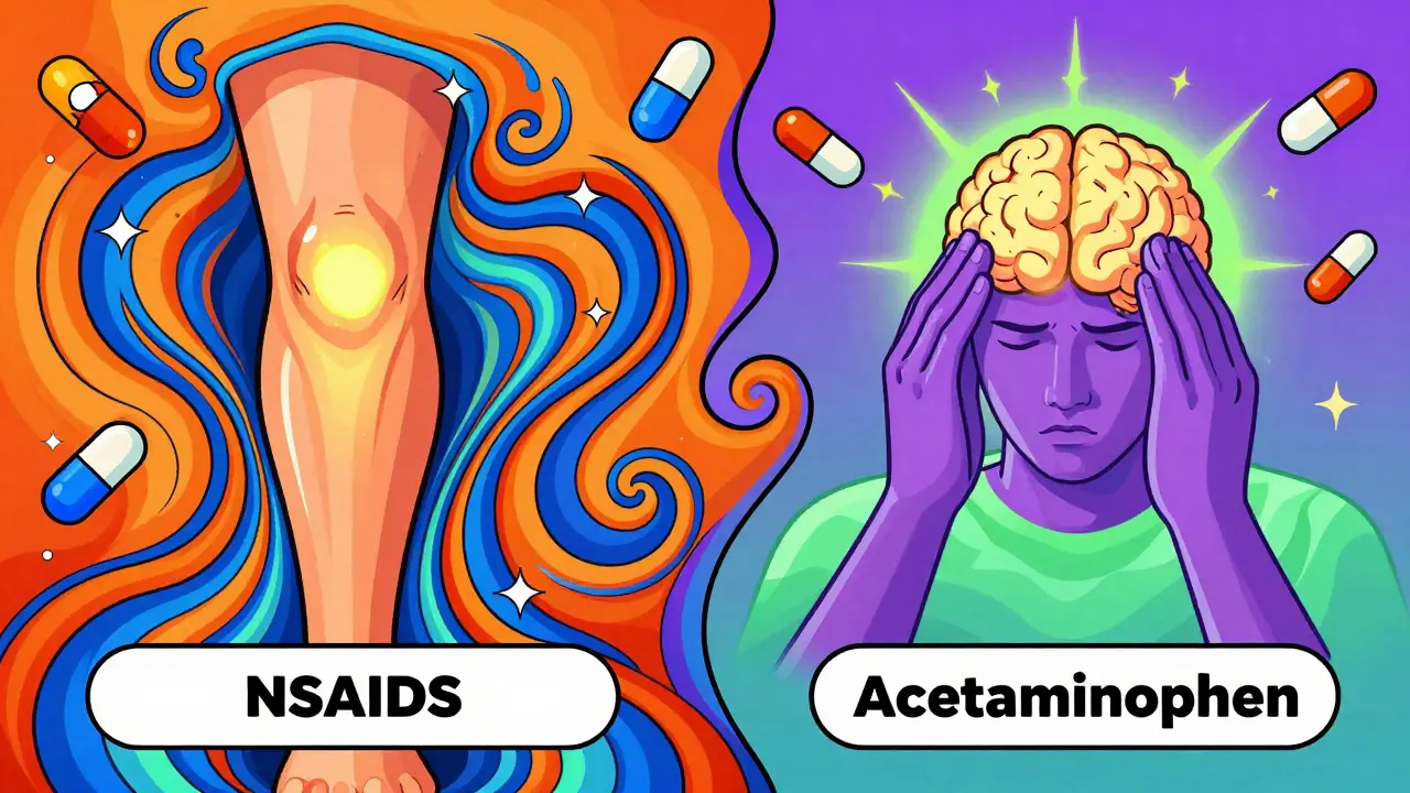 NSAIDs vs. Acetaminophen: Which Pain Reliever Is Right for You?